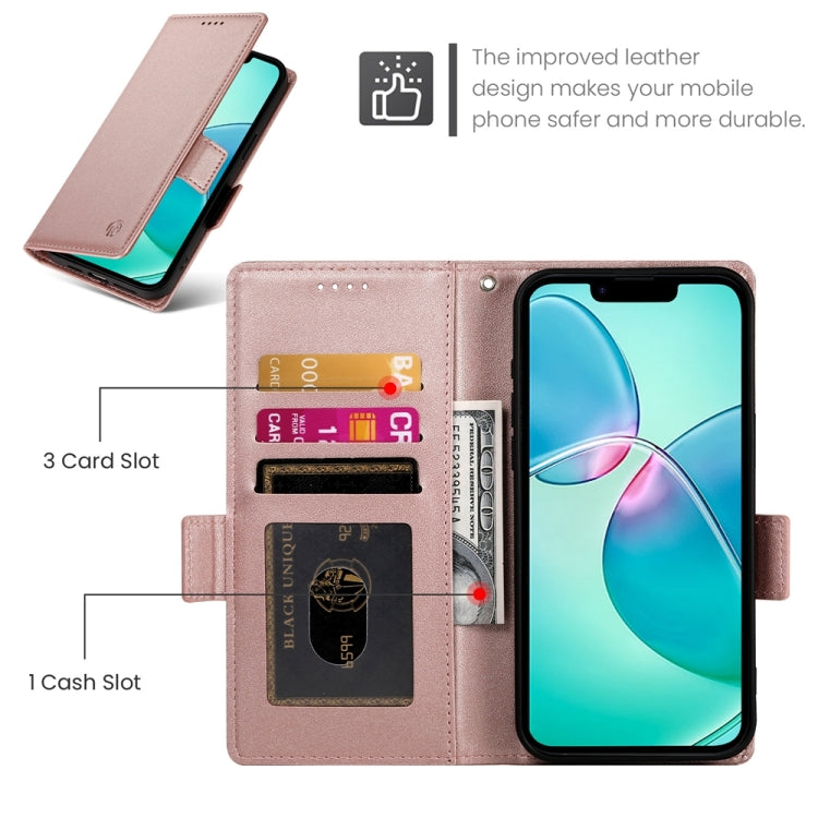 Ốp điện thoại da mờ có khóa bên từ tính, Dành cho iPhone 17e / 16e, Dành cho iPhone 17 Pro Max, Dành cho iPhone 17 Pro, Dành cho iPhone 17, Dành cho iPhone Air, Dành cho iPhone 16 Pro Max
