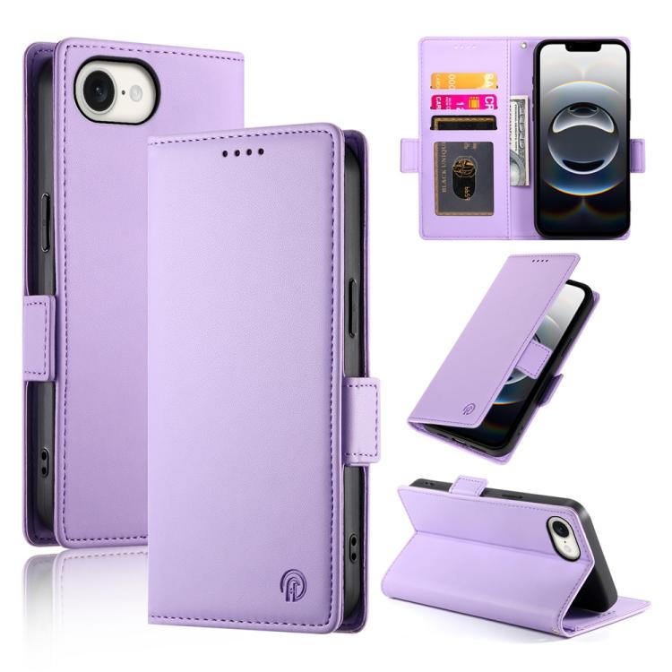 Ốp điện thoại da mờ có khóa bên từ tính, Dành cho iPhone 17e / 16e, Dành cho iPhone 17 Pro Max, Dành cho iPhone 17 Pro, Dành cho iPhone 17, Dành cho iPhone Air, Dành cho iPhone 16 Pro Max