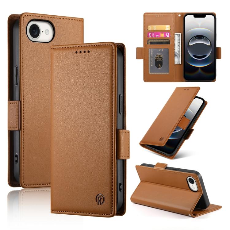 Ốp điện thoại da mờ có khóa bên từ tính, Dành cho iPhone 17e / 16e, Dành cho iPhone 17 Pro Max, Dành cho iPhone 17 Pro, Dành cho iPhone 17, Dành cho iPhone Air, Dành cho iPhone 16 Pro Max