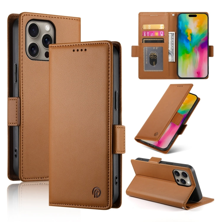 Ốp điện thoại da mờ có khóa bên từ tính, Dành cho iPhone 17e / 16e, Dành cho iPhone 17 Pro Max, Dành cho iPhone 17 Pro, Dành cho iPhone 17, Dành cho iPhone Air, Dành cho iPhone 16 Pro Max