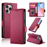 Ốp điện thoại da mờ có khóa bên từ tính, Dành cho iPhone 16 Pro, Dành cho iPhone 16 Plus, Dành cho iPhone 16, Dành cho iPhone 15 Pro Max, Dành cho iPhone 15 Pro, Dành cho iPhone 15 Plus