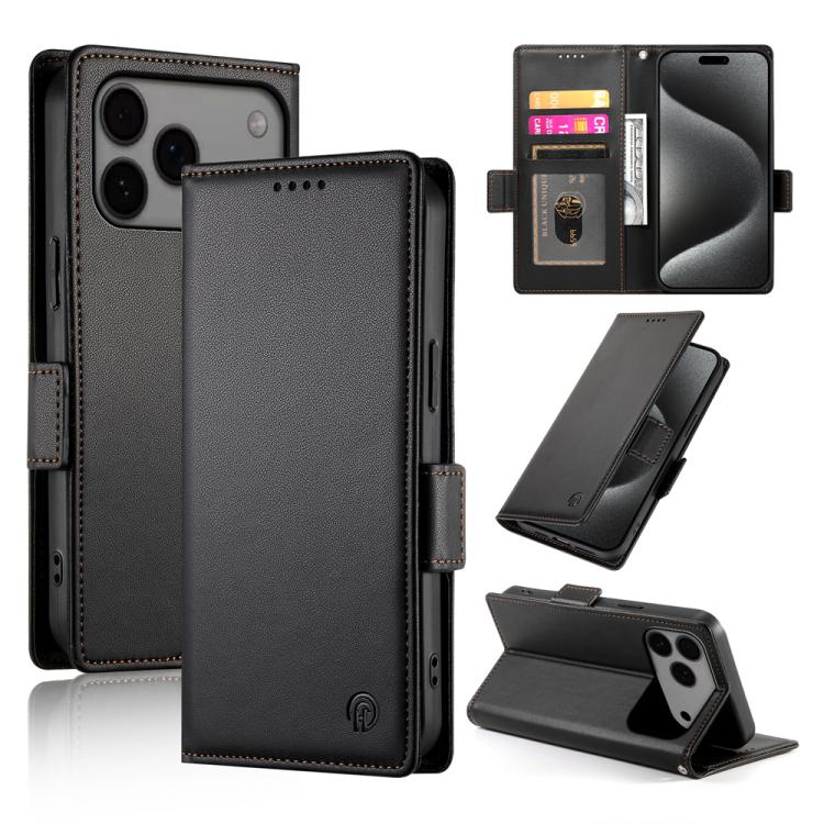 Ốp điện thoại da mờ có khóa bên từ tính, Dành cho iPhone 17e / 16e, Dành cho iPhone 17 Pro Max, Dành cho iPhone 17 Pro, Dành cho iPhone 17, Dành cho iPhone Air, Dành cho iPhone 16 Pro Max