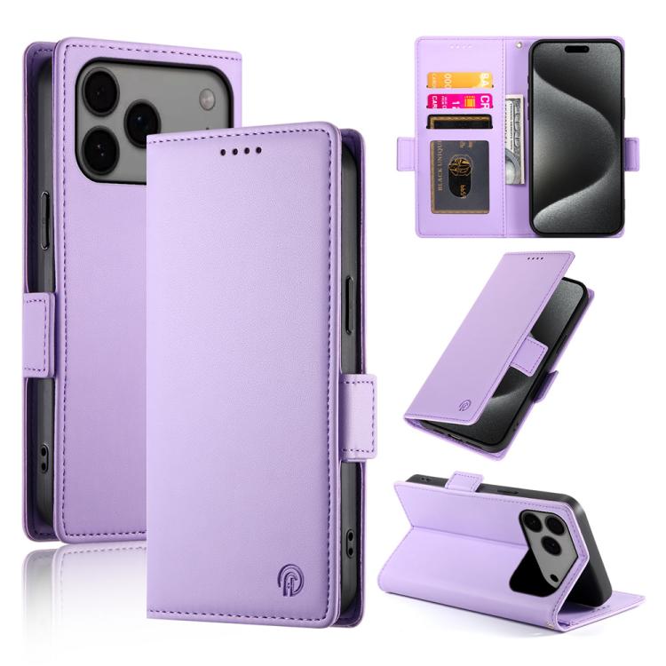 Ốp điện thoại da mờ có khóa bên từ tính, Dành cho iPhone 17e / 16e, Dành cho iPhone 17 Pro Max, Dành cho iPhone 17 Pro, Dành cho iPhone 17, Dành cho iPhone Air, Dành cho iPhone 16 Pro Max