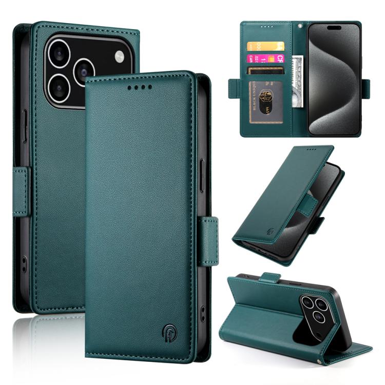 Ốp điện thoại da mờ có khóa bên từ tính, Dành cho iPhone 17e / 16e, Dành cho iPhone 17 Pro Max, Dành cho iPhone 17 Pro, Dành cho iPhone 17, Dành cho iPhone Air, Dành cho iPhone 16 Pro Max
