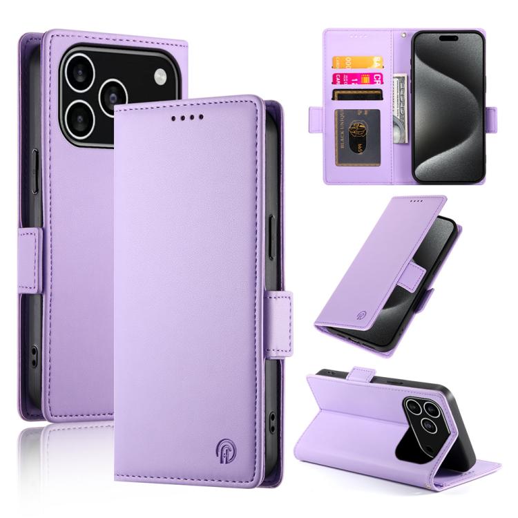 Ốp điện thoại da mờ có khóa bên từ tính, Dành cho iPhone 17e / 16e, Dành cho iPhone 17 Pro Max, Dành cho iPhone 17 Pro, Dành cho iPhone 17, Dành cho iPhone Air, Dành cho iPhone 16 Pro Max