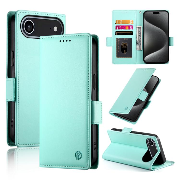 Ốp điện thoại da mờ có khóa bên từ tính, Dành cho iPhone 17e / 16e, Dành cho iPhone 17 Pro Max, Dành cho iPhone 17 Pro, Dành cho iPhone 17, Dành cho iPhone Air, Dành cho iPhone 16 Pro Max
