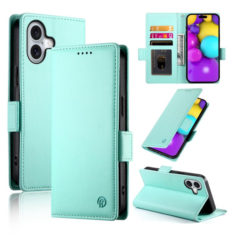 Ốp điện thoại da mờ có khóa bên từ tính, Dành cho iPhone 17e / 16e, Dành cho iPhone 17 Pro Max, Dành cho iPhone 17 Pro, Dành cho iPhone 17, Dành cho iPhone Air, Dành cho iPhone 16 Pro Max