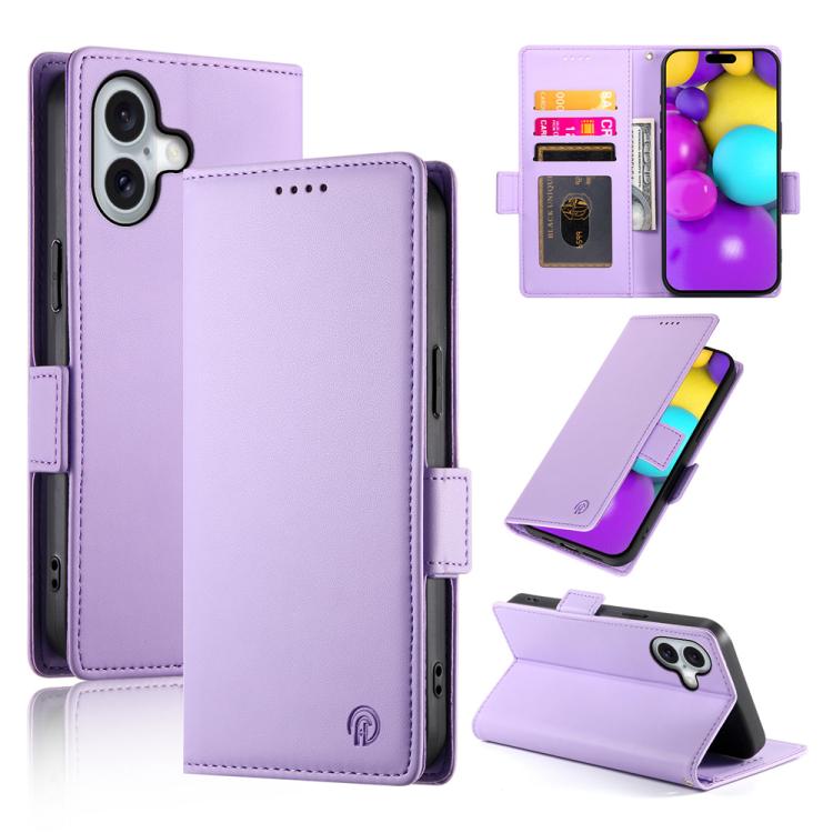 Ốp điện thoại da mờ có khóa bên từ tính, Dành cho iPhone 17e / 16e, Dành cho iPhone 17 Pro Max, Dành cho iPhone 17 Pro, Dành cho iPhone 17, Dành cho iPhone Air, Dành cho iPhone 16 Pro Max