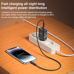 Sạc hiển thị kỹ thuật số Yesido YC69 30W USB + Dual USB-C / Type-C, Thông số kỹ thuật: Phích cắm EU, YC69