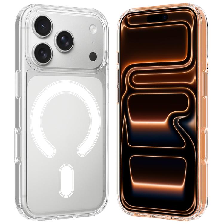 Ốp TPU trong suốt MagSafe từ tính cho camera lỗ lớn, Dành cho iPhone 17 Pro Max, Dành cho iPhone 17 Pro, Dành cho iPhone 17, Dành cho iPhone Air, Dành cho iPhone 16 Pro Max, Dành cho iPhone 16 Pro, Dành cho iPhone 16 Plus, Dành cho iPhone 16