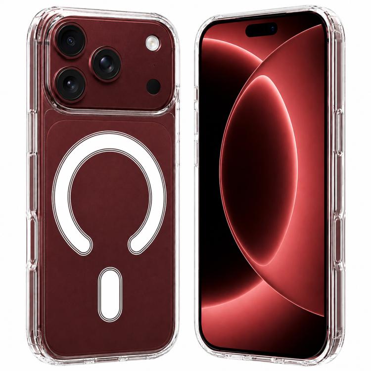 Ốp TPU trong suốt MagSafe từ tính cho camera lỗ lớn, Dành cho iPhone 17 Pro Max, Dành cho iPhone 17 Pro, Dành cho iPhone 17, Dành cho iPhone Air, Dành cho iPhone 16 Pro Max, Dành cho iPhone 16 Pro, Dành cho iPhone 16 Plus, Dành cho iPhone 16
