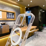 Ốp TPU trong suốt MagSafe từ tính cho camera lỗ lớn, Dành cho iPhone 17 Pro Max, Dành cho iPhone 17 Pro, Dành cho iPhone 17, Dành cho iPhone Air, Dành cho iPhone 16 Pro Max, Dành cho iPhone 16 Pro, Dành cho iPhone 16 Plus, Dành cho iPhone 16