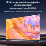 Bộ chuyển đổi đầy đủ tính năng Type-C đực sang Type-C cái 240W có màn hình kỹ thuật số