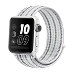 Dây đồng hồ vòng nylon, dành cho Apple Watch Series 8&7 41mm / SE 2&6&SE&5&4 40mm / 3&2&1 38mm, dành cho Apple Watch Ultra 49mm / Series 8&7 45mm / SE 2&6&SE&5&4 44mm / 3&2&1 42mm, dành cho Apple Watch Series 7 45mm / 6 & SE & 5 & 4 44mm / 3 & 2 & 1 42mm