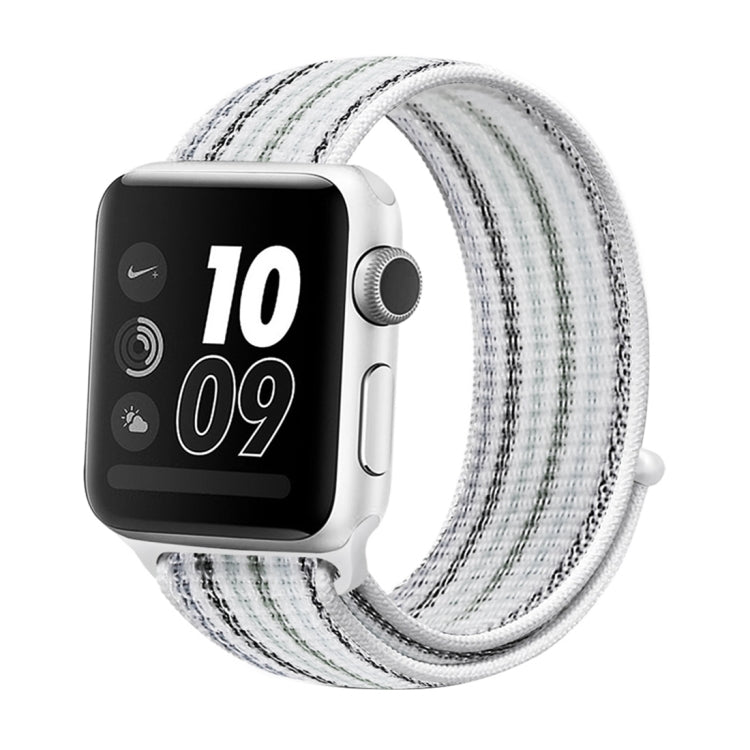 Dây đồng hồ vòng nylon, dành cho Apple Watch Series 8&7 41mm / SE 2&6&SE&5&4 40mm / 3&2&1 38mm, dành cho Apple Watch Ultra 49mm / Series 8&7 45mm / SE 2&6&SE&5&4 44mm / 3&2&1 42mm, dành cho Apple Watch Series 7 45mm / 6 & SE & 5 & 4 44mm / 3 & 2 & 1 42mm