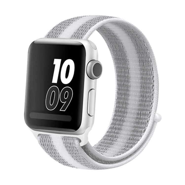 Dây đồng hồ vòng nylon, dành cho Apple Watch Series 8&7 41mm / SE 2&6&SE&5&4 40mm / 3&2&1 38mm, dành cho Apple Watch Ultra 49mm / Series 8&7 45mm / SE 2&6&SE&5&4 44mm / 3&2&1 42mm, dành cho Apple Watch Series 7 45mm / 6 & SE & 5 & 4 44mm / 3 & 2 & 1 42mm