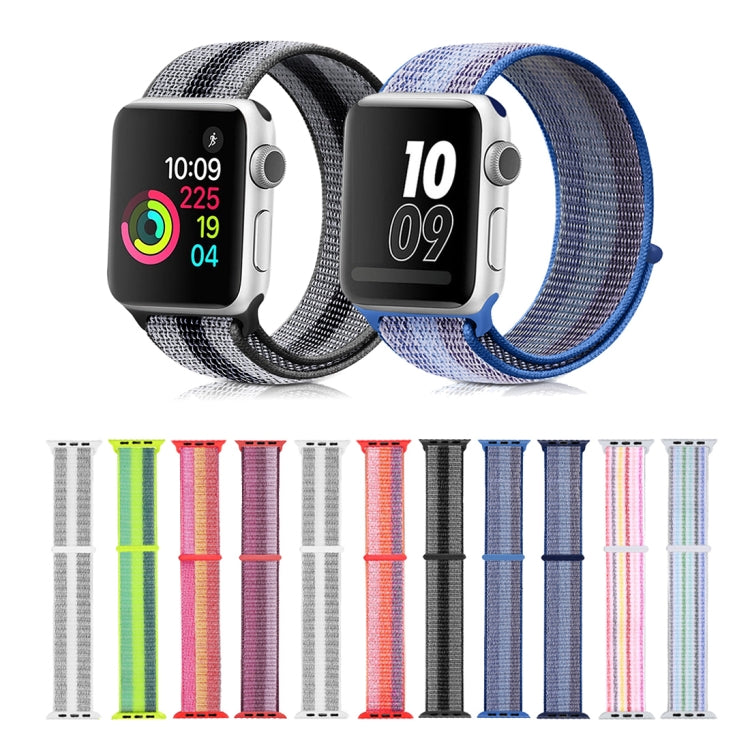 Dây đồng hồ vòng nylon, dành cho Apple Watch Series 8&7 41mm / SE 2&6&SE&5&4 40mm / 3&2&1 38mm, dành cho Apple Watch Ultra 49mm / Series 8&7 45mm / SE 2&6&SE&5&4 44mm / 3&2&1 42mm, dành cho Apple Watch Series 7 45mm / 6 & SE & 5 & 4 44mm / 3 & 2 & 1 42mm