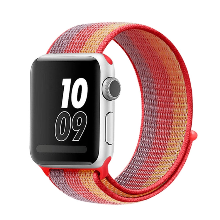 Dây đồng hồ vòng nylon, dành cho Apple Watch Series 8&7 41mm / SE 2&6&SE&5&4 40mm / 3&2&1 38mm, dành cho Apple Watch Ultra 49mm / Series 8&7 45mm / SE 2&6&SE&5&4 44mm / 3&2&1 42mm, dành cho Apple Watch Series 7 45mm / 6 & SE & 5 & 4 44mm / 3 & 2 & 1 42mm