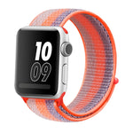 Dây đồng hồ vòng nylon, dành cho Apple Watch Series 8&7 41mm / SE 2&6&SE&5&4 40mm / 3&2&1 38mm, dành cho Apple Watch Ultra 49mm / Series 8&7 45mm / SE 2&6&SE&5&4 44mm / 3&2&1 42mm, dành cho Apple Watch Series 7 45mm / 6 & SE & 5 & 4 44mm / 3 & 2 & 1 42mm