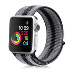 Dây đồng hồ vòng nylon, dành cho Apple Watch Series 8&7 41mm / SE 2&6&SE&5&4 40mm / 3&2&1 38mm, dành cho Apple Watch Ultra 49mm / Series 8&7 45mm / SE 2&6&SE&5&4 44mm / 3&2&1 42mm, dành cho Apple Watch Series 7 45mm / 6 & SE & 5 & 4 44mm / 3 & 2 & 1 42mm