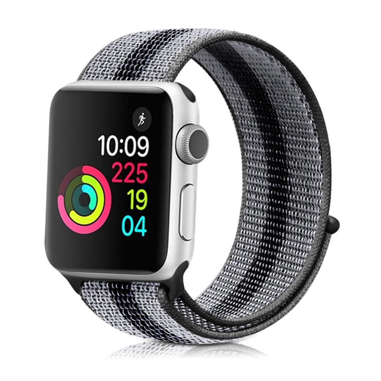 Dây đồng hồ vòng nylon, dành cho Apple Watch Series 8&7 41mm / SE 2&6&SE&5&4 40mm / 3&2&1 38mm, dành cho Apple Watch Ultra 49mm / Series 8&7 45mm / SE 2&6&SE&5&4 44mm / 3&2&1 42mm, dành cho Apple Watch Series 7 45mm / 6 & SE & 5 & 4 44mm / 3 & 2 & 1 42mm