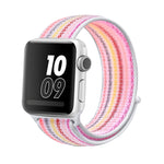 Dây đồng hồ vòng nylon, dành cho Apple Watch Series 8&7 41mm / SE 2&6&SE&5&4 40mm / 3&2&1 38mm, dành cho Apple Watch Ultra 49mm / Series 8&7 45mm / SE 2&6&SE&5&4 44mm / 3&2&1 42mm, dành cho Apple Watch Series 7 45mm / 6 & SE & 5 & 4 44mm / 3 & 2 & 1 42mm