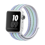Dây đồng hồ vòng nylon, dành cho Apple Watch Series 8&7 41mm / SE 2&6&SE&5&4 40mm / 3&2&1 38mm, dành cho Apple Watch Ultra 49mm / Series 8&7 45mm / SE 2&6&SE&5&4 44mm / 3&2&1 42mm, dành cho Apple Watch Series 7 45mm / 6 & SE & 5 & 4 44mm / 3 & 2 & 1 42mm