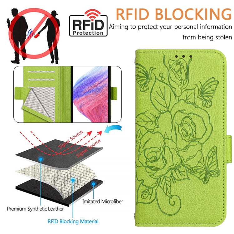 Ốp điện thoại da chống trộm RFID hoa hồng nổi, dành cho iPhone 11 Pro Max, iPhone 11, iPhone 11 Pro, iPhone XS / X, iPhone XR, iPhone XS Max, iPhone 8 Plus / 7 Plus
