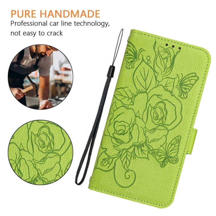 Ốp điện thoại da chống trộm RFID hoa hồng nổi, dành cho iPhone 11 Pro Max, iPhone 11, iPhone 11 Pro, iPhone XS / X, iPhone XR, iPhone XS Max, iPhone 8 Plus / 7 Plus