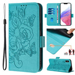Ốp điện thoại da chống trộm RFID hoa hồng nổi, dành cho iPhone 11 Pro Max, iPhone 11, iPhone 11 Pro, iPhone XS / X, iPhone XR, iPhone XS Max, iPhone 8 Plus / 7 Plus