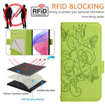 Ốp điện thoại da chống trộm RFID hoa hồng nổi, Dành cho iPhone 17 Pro Max, Dành cho iPhone 17 Pro, Dành cho iPhone 17, Dành cho iPhone Air, Dành cho iPhone SE 2024, Dành cho iPhone 16 Pro Max, Dành cho iPhone 16 Pro, Dành cho iPhone 16 Plus