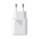 JOYROOM JR-TCF20 PD20W Type-C Port Charger Kit with Type-C to Type-C Cable, EU Plug + Type-C to Type-C Cable, UK Plug + Type-C to Type-C Cable