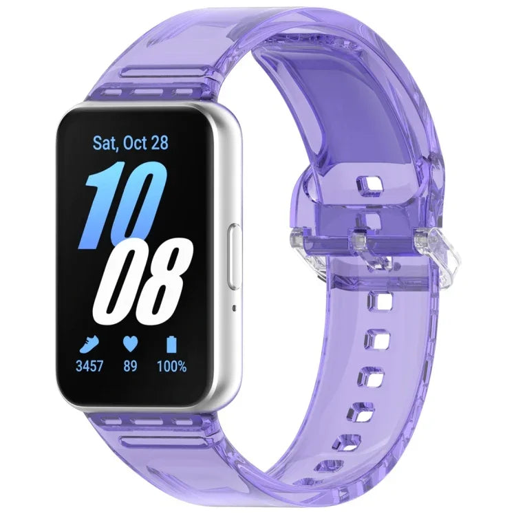 Dây đồng hồ TPU đổi màu, cho Samsung Galaxy Fit3