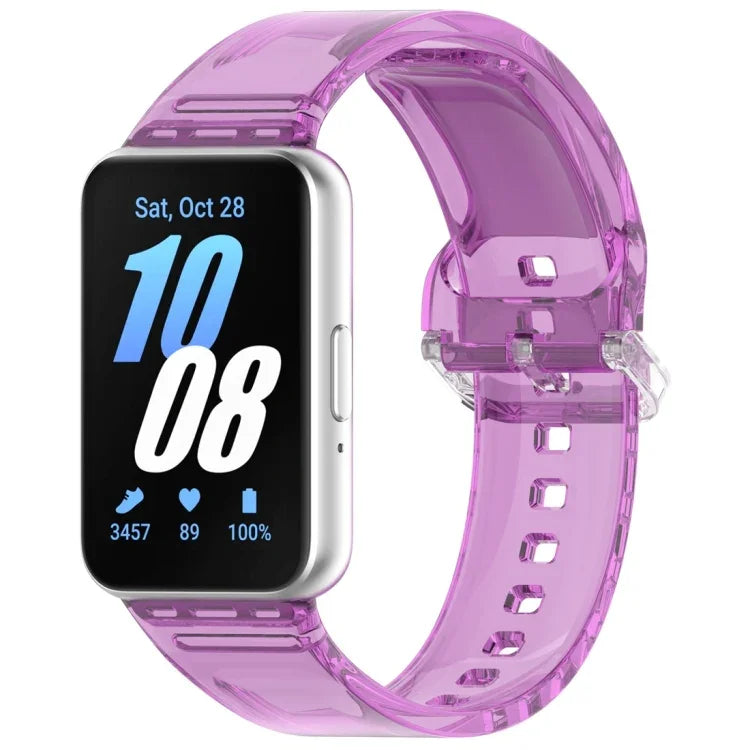 Dây đồng hồ TPU đổi màu, cho Samsung Galaxy Fit3