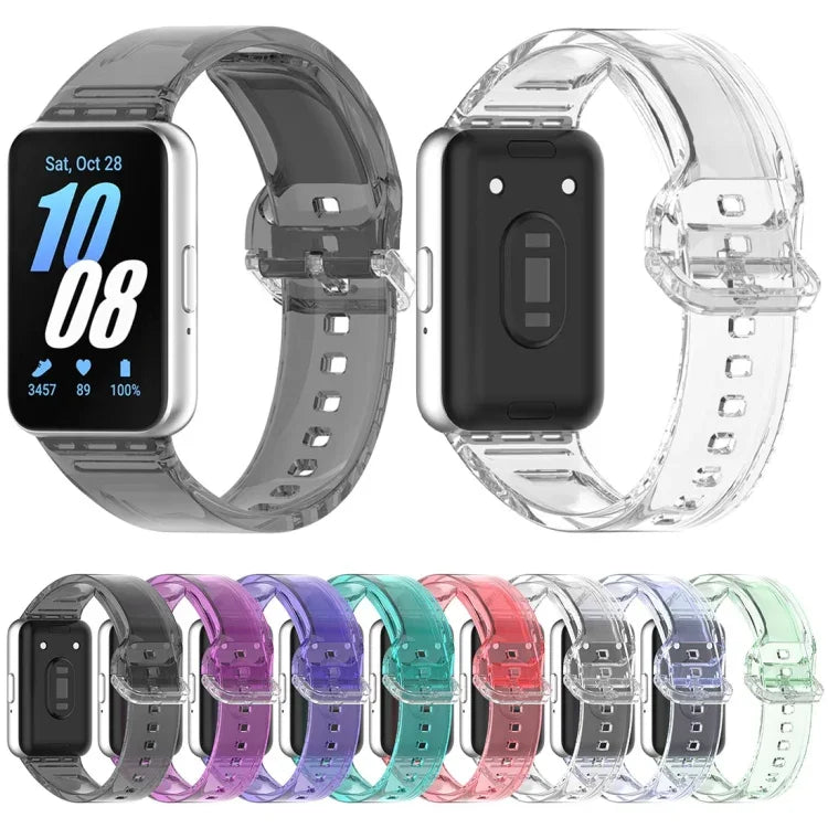 Dây đồng hồ TPU đổi màu, cho Samsung Galaxy Fit3