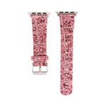 Dây Đeo Đồng Hồ Da Thay Thế Đính Kim Sa Lấp Lánh, Dành Cho Apple Watch 5 & 4 44mm / 3 & 2 & 1 42mm, Dành Cho Apple Watch Series 7 41mm / 6 & SE & 5 & 4 40mm / 3 & 2 & 1 38mm, Dành Cho Apple Watch Series 8&7 41mm / SE 2&6&SE&5&4 40mm / 3&2&1 38mm