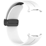 Magnetic Folding Buckle Silicone Watch Band, For Samsung Galaxy Watch Ultra 47mm / Ultra 2025