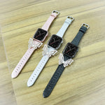 Dây Đeo Đồng Hồ Thay Thế Nơ Đính Kim Cương Lấp Lánh, Dành Cho Apple Watch 5 & 4 44mm / 3 & 2 & 1 42mm