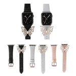 Dây Đeo Đồng Hồ Thay Thế Nơ Đính Kim Cương Lấp Lánh, Dành Cho Apple Watch 5 & 4 44mm / 3 & 2 & 1 42mm