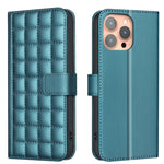 Ốp điện thoại da họa tiết vuông, Dành cho iPhone 17e / 16e, Dành cho iPhone 17 Pro Max, Dành cho iPhone 16 Pro Max, Dành cho iPhone 16 Pro, Dành cho iPhone 16 Plus, Dành cho iPhone 16, Dành cho iPhone 15 Pro Max, Dành cho iPhone 15 Pro