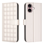 Ốp điện thoại da họa tiết vuông, Dành cho iPhone 17e / 16e, Dành cho iPhone 17 Pro Max, Dành cho iPhone 16 Pro Max, Dành cho iPhone 16 Pro, Dành cho iPhone 16 Plus, Dành cho iPhone 16, Dành cho iPhone 15 Pro Max, Dành cho iPhone 15 Pro