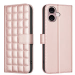 Ốp điện thoại da họa tiết vuông, Dành cho iPhone 17e / 16e, Dành cho iPhone 17 Pro Max, Dành cho iPhone 16 Pro Max, Dành cho iPhone 16 Pro, Dành cho iPhone 16 Plus, Dành cho iPhone 16, Dành cho iPhone 15 Pro Max, Dành cho iPhone 15 Pro