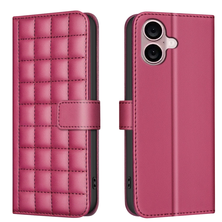 Ốp điện thoại da họa tiết vuông, Dành cho iPhone 17e / 16e, Dành cho iPhone 17 Pro Max, Dành cho iPhone 16 Pro Max, Dành cho iPhone 16 Pro, Dành cho iPhone 16 Plus, Dành cho iPhone 16, Dành cho iPhone 15 Pro Max, Dành cho iPhone 15 Pro