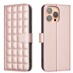 Ốp điện thoại da họa tiết vuông, Dành cho iPhone 17e / 16e, Dành cho iPhone 17 Pro Max, Dành cho iPhone 16 Pro Max, Dành cho iPhone 16 Pro, Dành cho iPhone 16 Plus, Dành cho iPhone 16, Dành cho iPhone 15 Pro Max, Dành cho iPhone 15 Pro