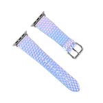 Dây đồng hồ thay thế họa tiết vảy cá lấp lánh đổi màu, dành cho Apple Watch 5 & 4 40mm / 3 & 2 & 1 38mm, dành cho Apple Watch 5 & 4 44mm / 3 & 2 & 1 42mm