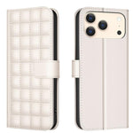 Ốp điện thoại da họa tiết vuông, Dành cho iPhone 17e / 16e, Dành cho iPhone 17 Pro Max, Dành cho iPhone 16 Pro Max, Dành cho iPhone 16 Pro, Dành cho iPhone 16 Plus, Dành cho iPhone 16, Dành cho iPhone 15 Pro Max, Dành cho iPhone 15 Pro