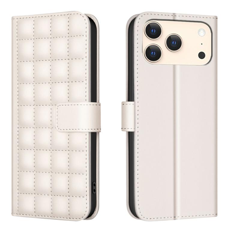 Ốp điện thoại da họa tiết vuông, Dành cho iPhone 17e / 16e, Dành cho iPhone 17 Pro Max, Dành cho iPhone 16 Pro Max, Dành cho iPhone 16 Pro, Dành cho iPhone 16 Plus, Dành cho iPhone 16, Dành cho iPhone 15 Pro Max, Dành cho iPhone 15 Pro