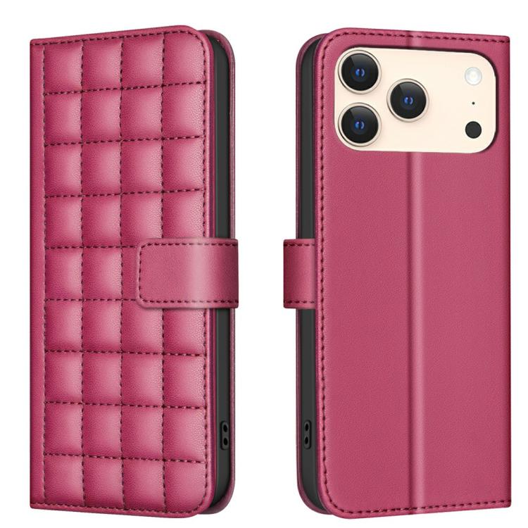 Ốp điện thoại da họa tiết vuông, Dành cho iPhone 17e / 16e, Dành cho iPhone 17 Pro Max, Dành cho iPhone 16 Pro Max, Dành cho iPhone 16 Pro, Dành cho iPhone 16 Plus, Dành cho iPhone 16, Dành cho iPhone 15 Pro Max, Dành cho iPhone 15 Pro