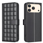 Ốp điện thoại da họa tiết vuông, Dành cho iPhone 17e / 16e, Dành cho iPhone 17 Pro Max, Dành cho iPhone 16 Pro Max, Dành cho iPhone 16 Pro, Dành cho iPhone 16 Plus, Dành cho iPhone 16, Dành cho iPhone 15 Pro Max, Dành cho iPhone 15 Pro