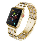 Dây đeo đồng hồ bằng thép không gỉ + nhựa, dành cho Apple Watch 5 & 4 44mm / 3 & 2 & 1 42mm, dành cho Apple Watch Series 8&7 41mm / SE 2&6&SE&5&4 40mm / 3&2&1 38mm, dành cho Apple Watch Series 7 41mm / 6 & SE & 5 & 4 40mm / 3 & 2 & 1 38mm